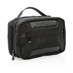 Swiss Peak AWARE RPET Voyager Kosmetiktasche, Schwarz
